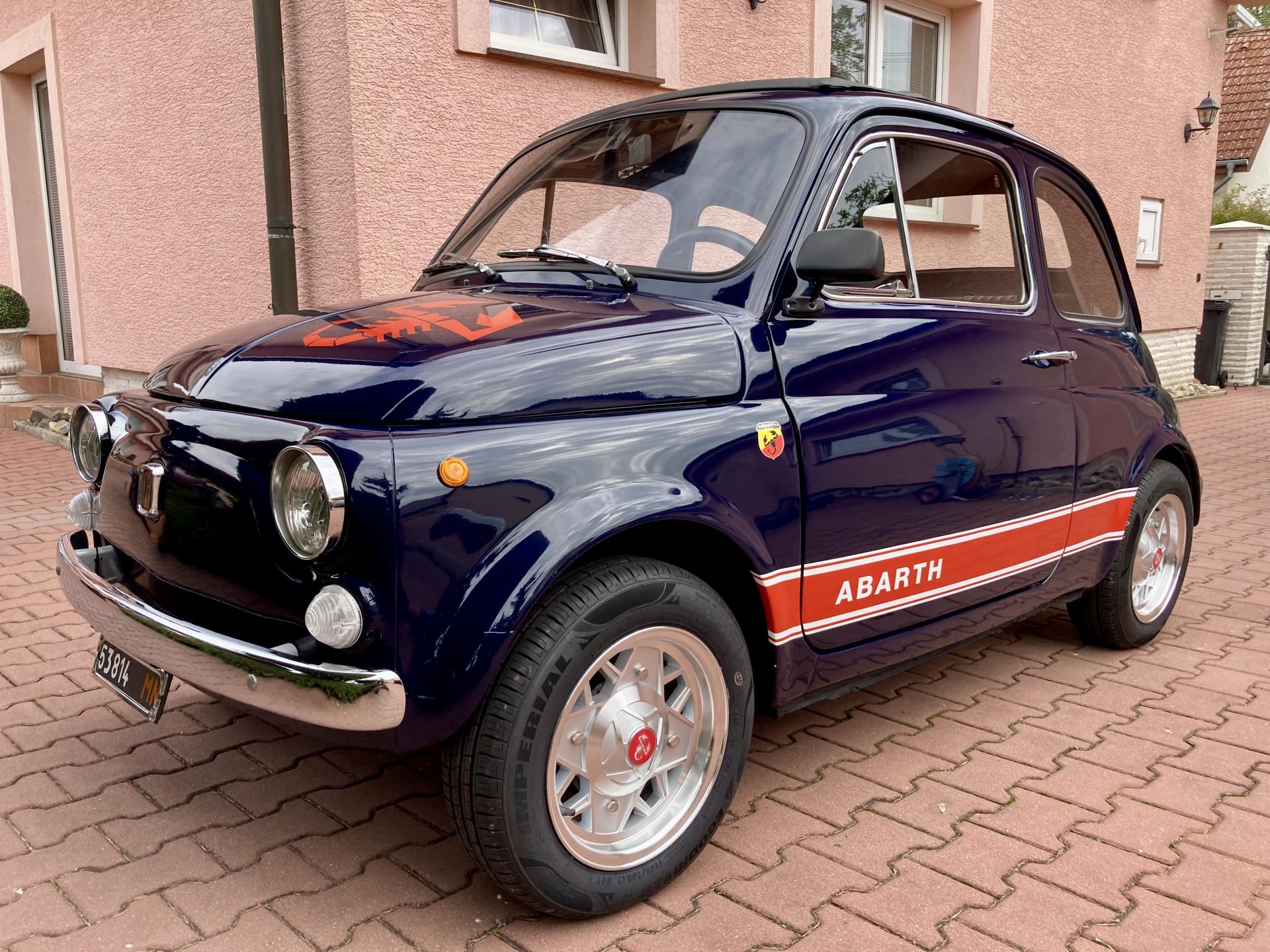Fiat 500 110 F Berlina Abarth design