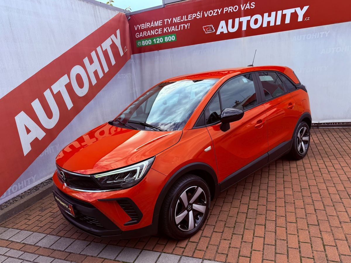 Opel Crossland X 1.2 Enjoy, ČR, 34 tkm