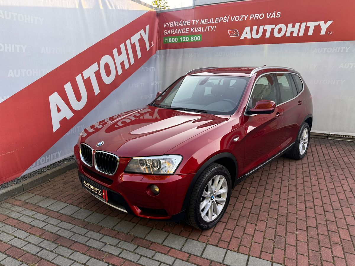 BMW X3 20d xDrive Aut., ČR, Serviska