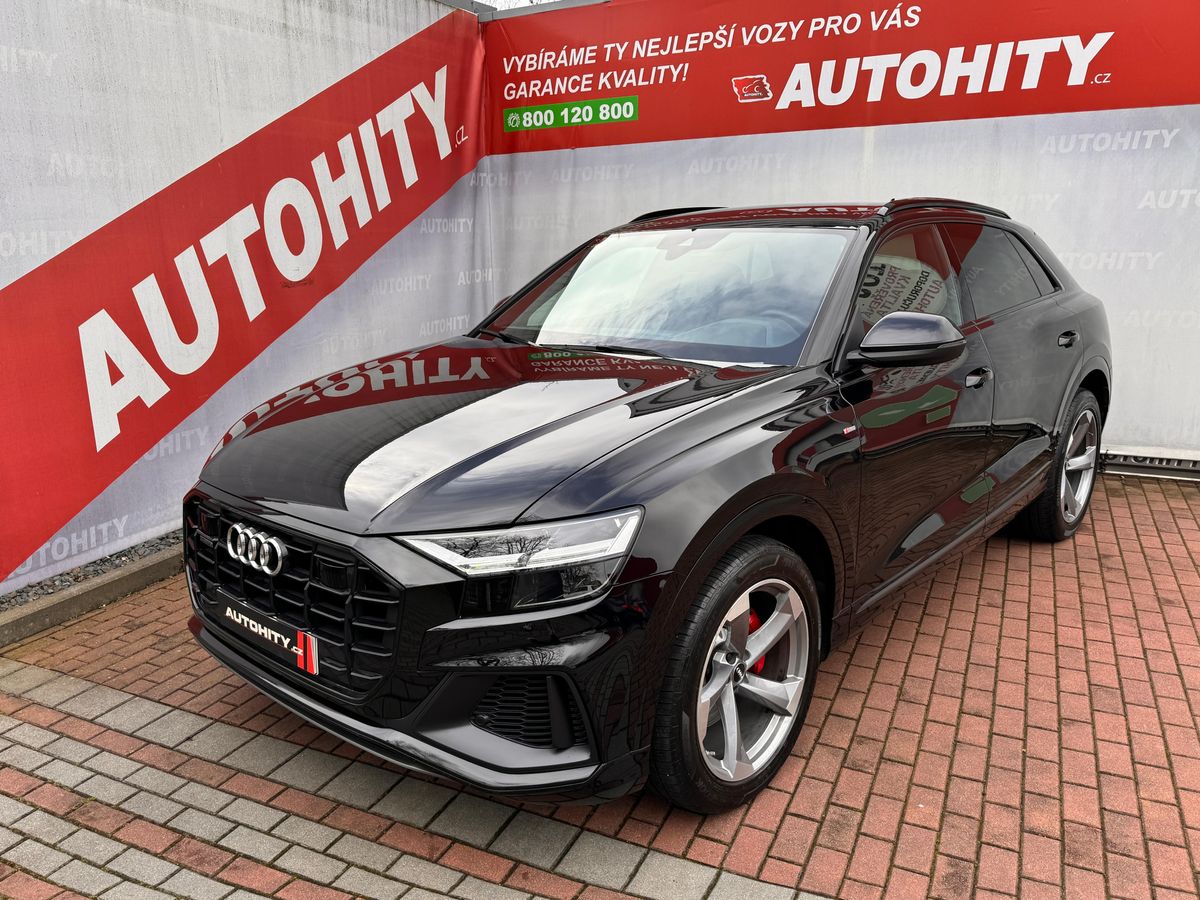 Audi Q8 50 TDi Quattro,B&O,ČR,1.M