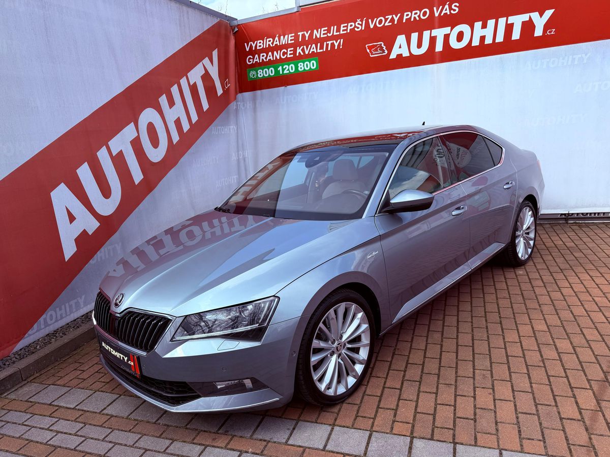Škoda Superb 2.0 TSi L&K 4x4 DSG, ČR, TOP