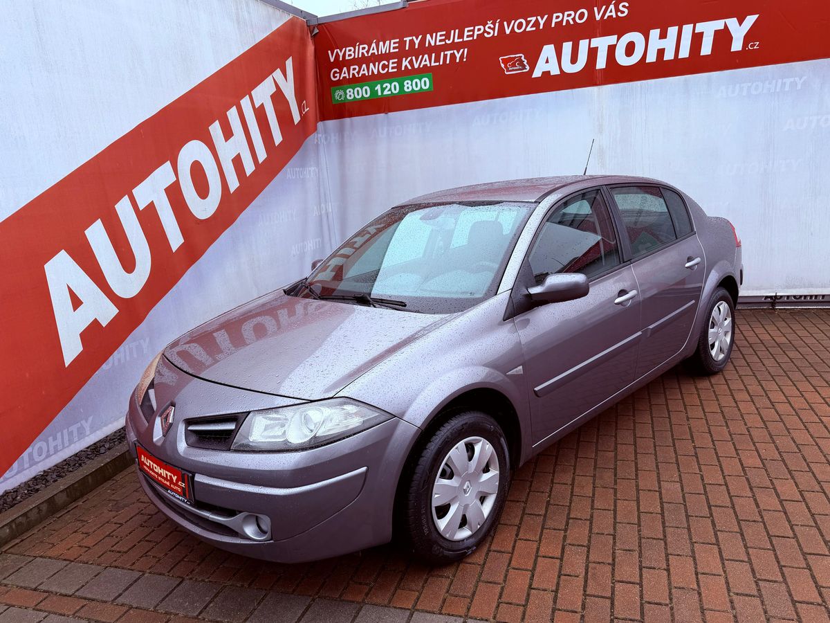 Renault Mégane 1.6, ČR, 68 tkm, Tažné, AutoAC