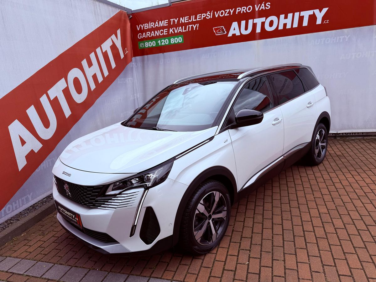 Peugeot 5008 1.6 PureTech AT8, ČR, 1.Maj