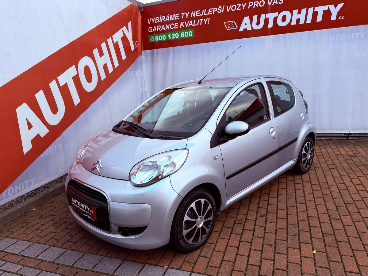 Citroën C1 1.0, ČR, 72 tkm, Klimatizace