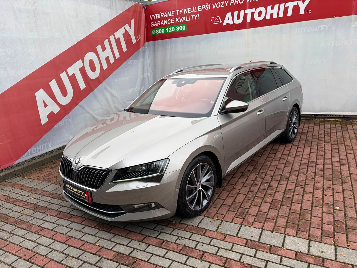 Škoda Superb 2.0 TDI L&K DSG 4x4, ČR, ACC
