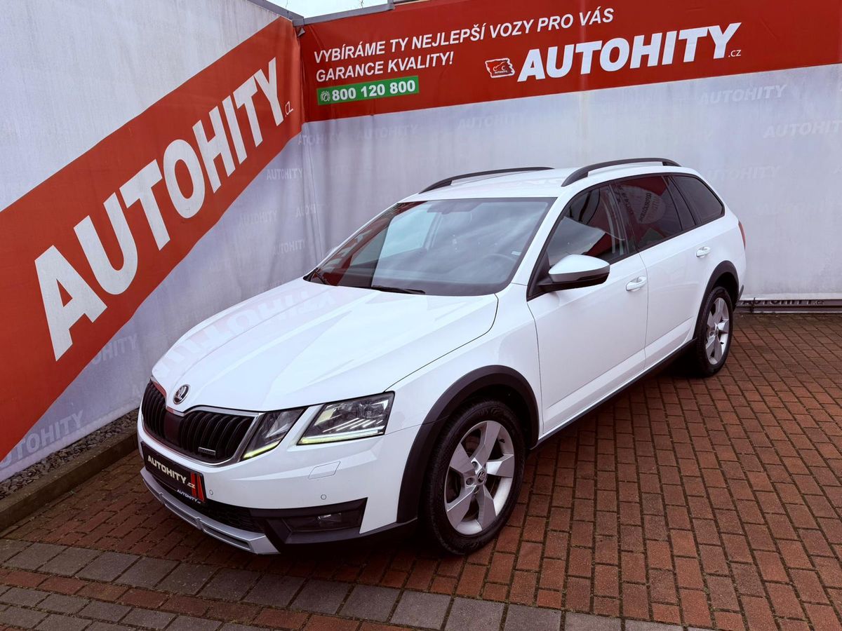 Škoda Octavia 2.0 TDi DSG 4x4 Scout, ČR