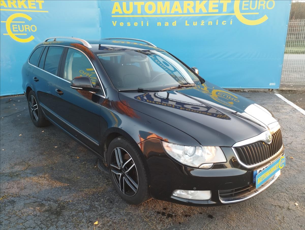 Škoda Superb 2,0 TDi 125KW CR, 4X4 ČR, PLNÝ