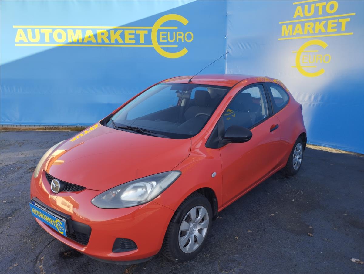 Mazda 2 1,3 55KW ČR, 100%KM