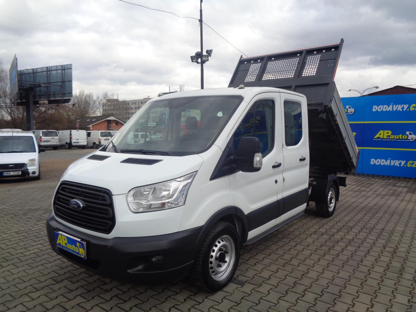 Ford Transit 2,2 TDCI DVOJKABINA 3STRANNÁ