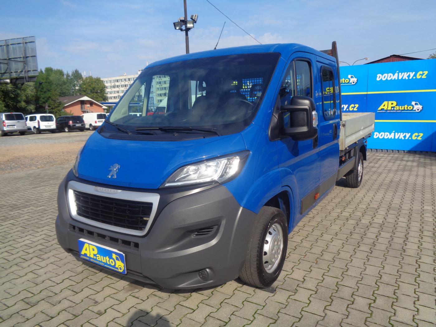 Peugeot Boxer 2,0 HDI 7MÍST DVOJKABINA VALN