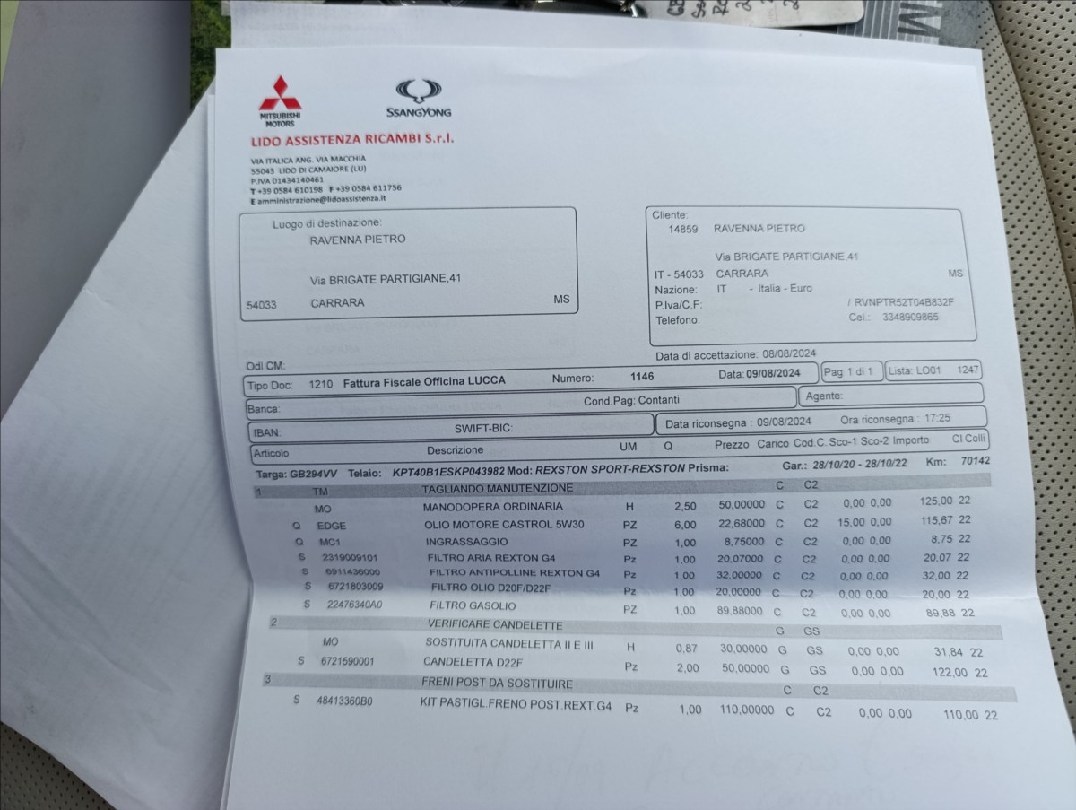 SsangYong Rexton 2,2 D 4x4 Automat Kamera Navi