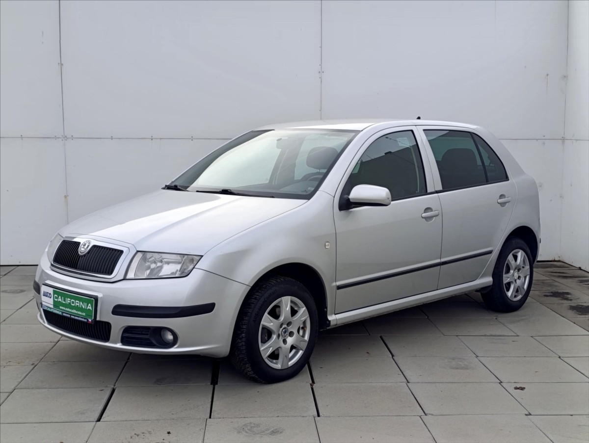 Škoda Fabia 1,4 TDi Klimatizace Alu kola