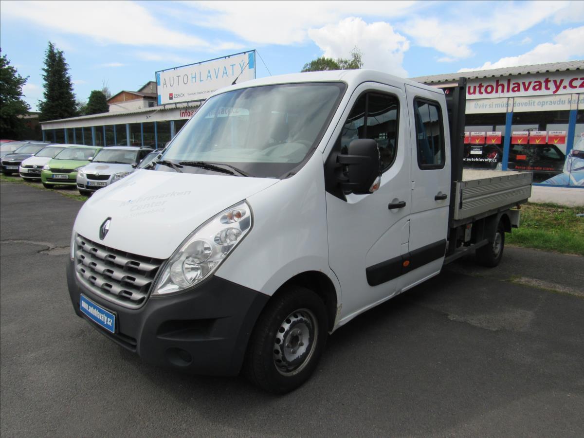 Renault Master 2,3 dCi 107kW 7 míst Valník
