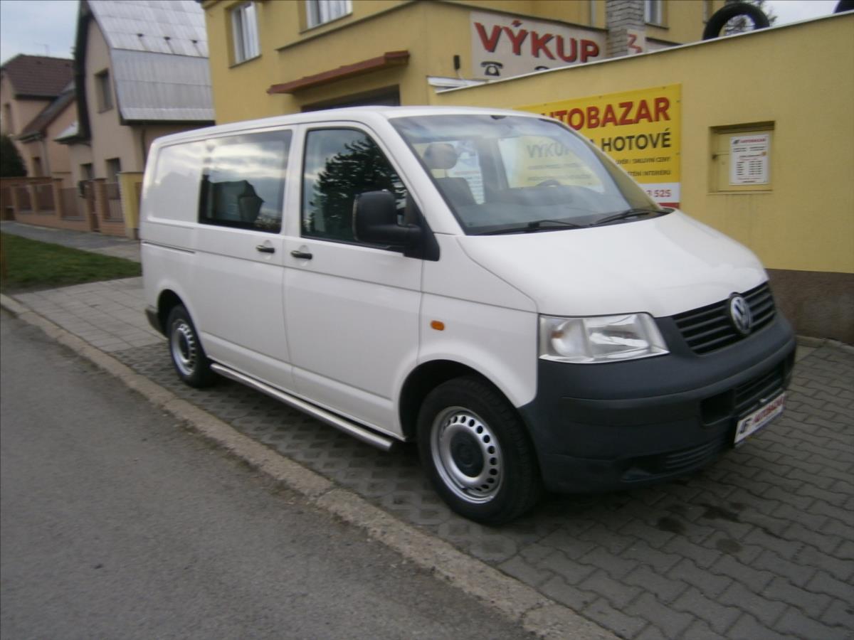 Volkswagen Transporter 1,9 TDI 5 MÍST BEZ DPF
