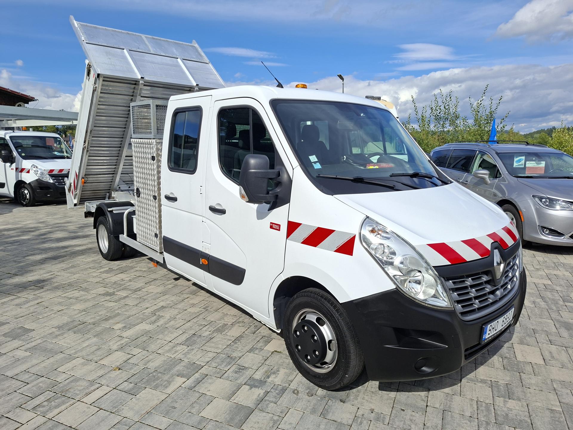 Renault Master 2.3DCi,Tupláky,tažné 3,5t, DPH