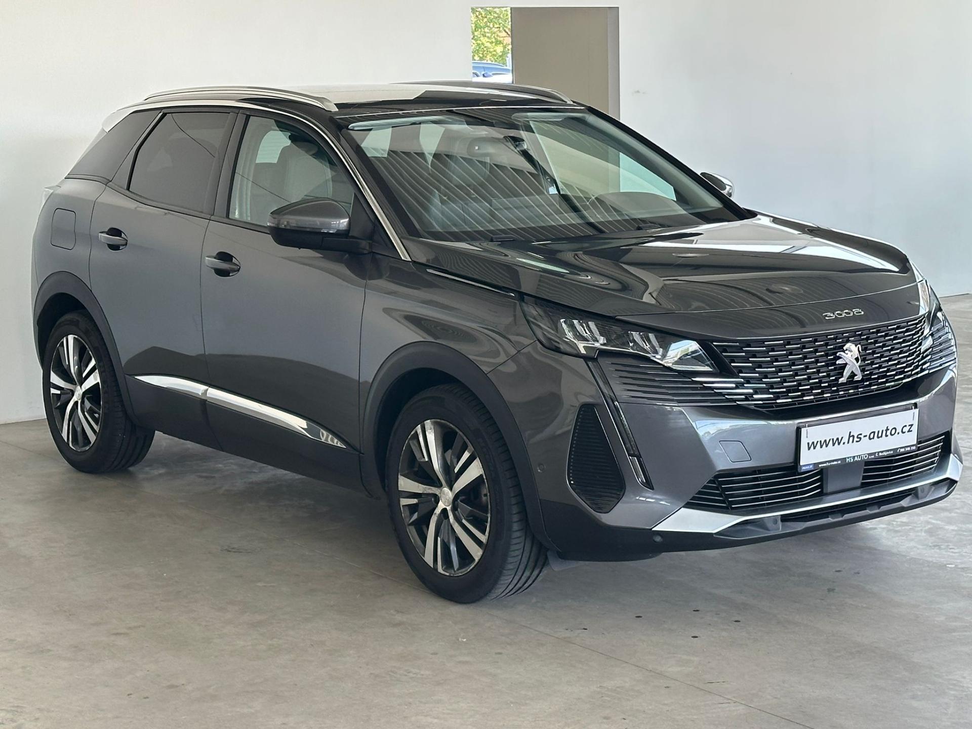 Peugeot 3008 1.2i,Allure Pack.130HP,ČR,