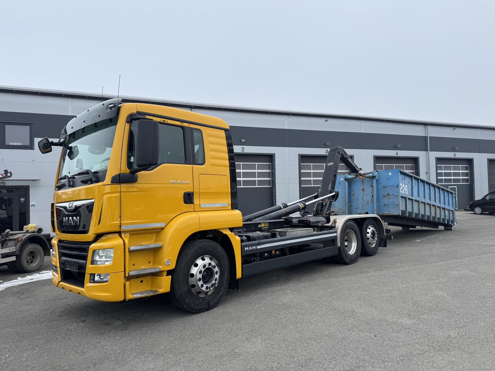 MAN TGS 26.470* 6x2*KONTEJNER MEILLER