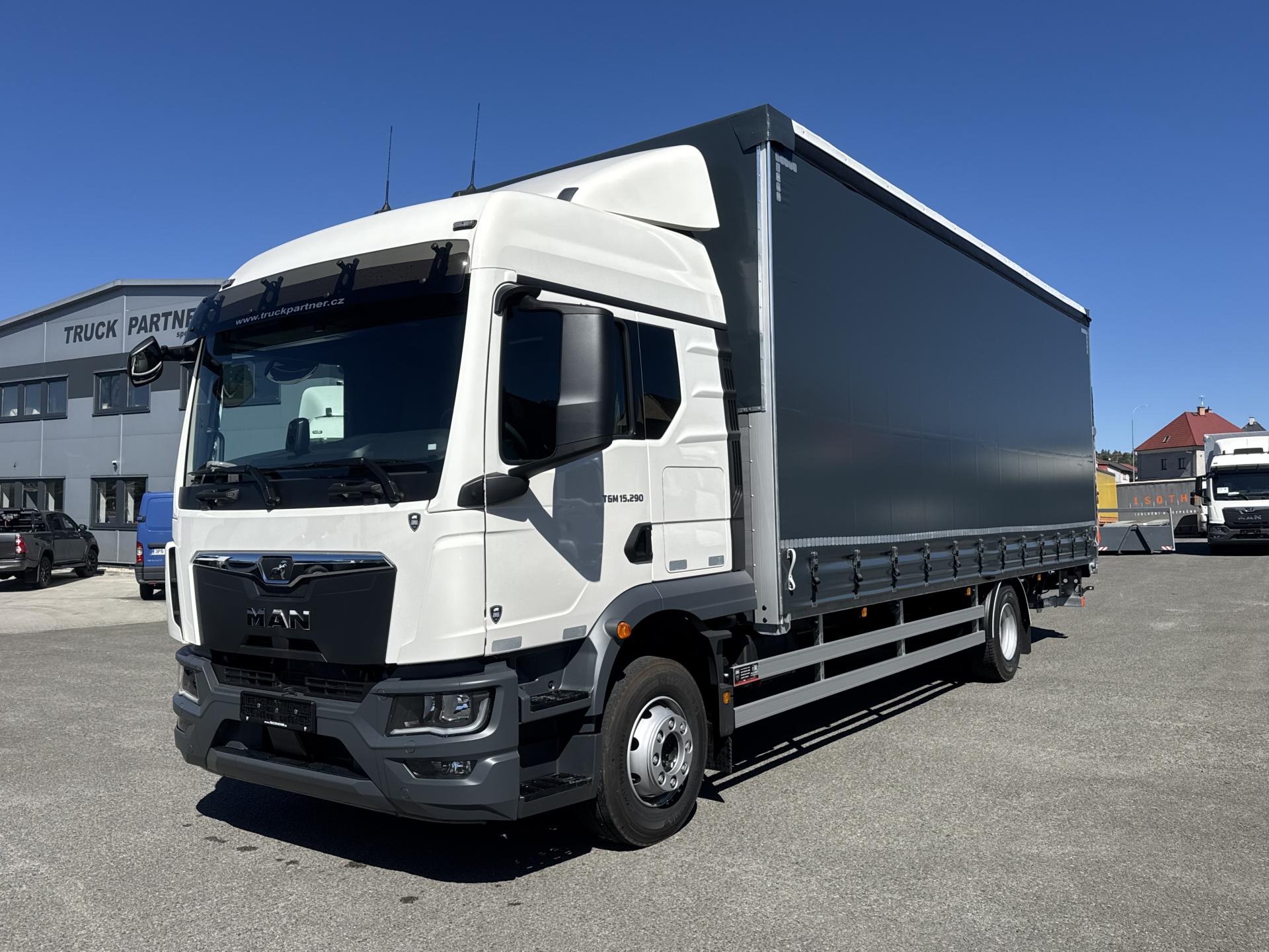 MAN TGM 15.290*15,5TUNY*ČELO*19PALET