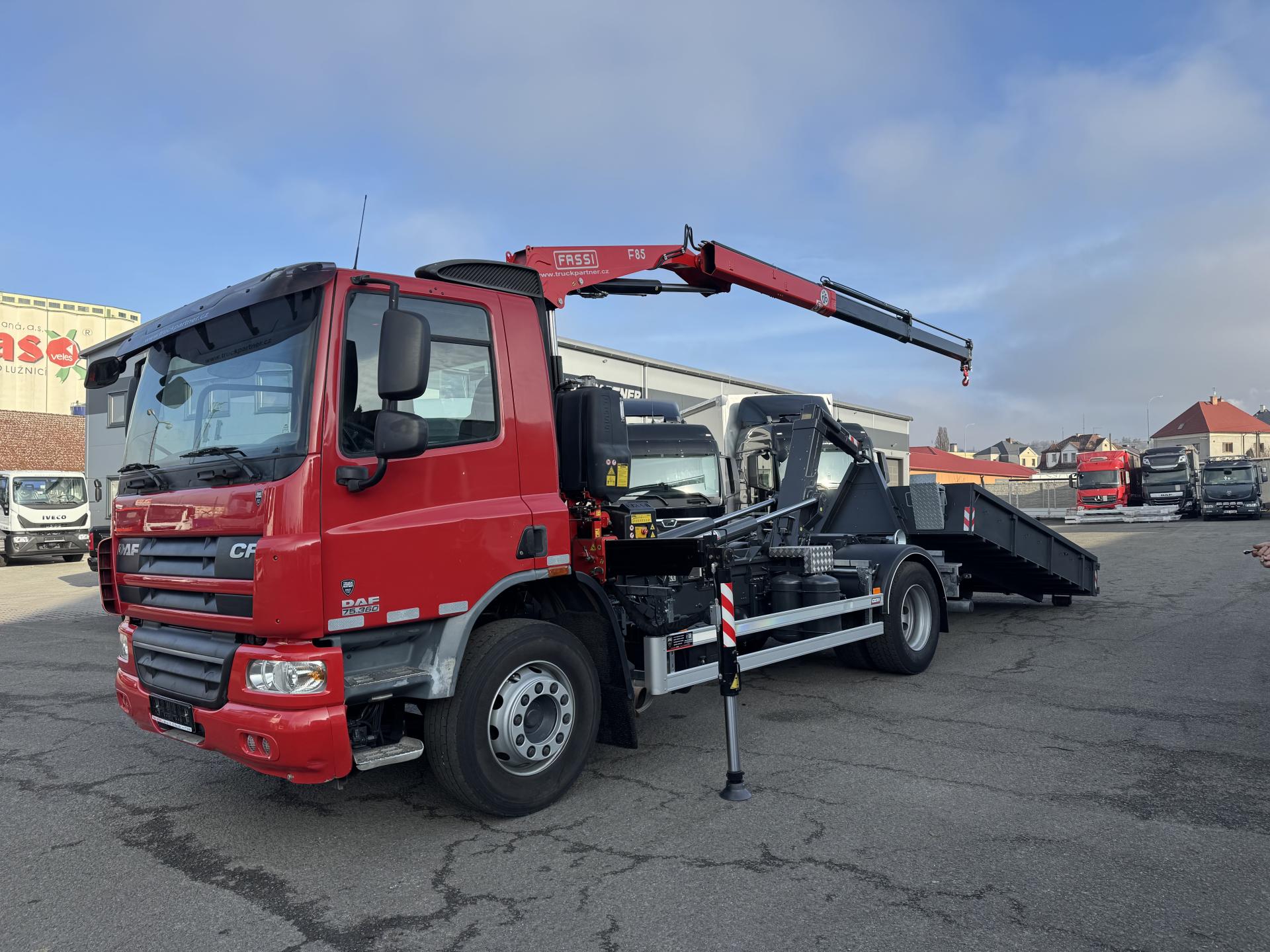 DAF CF 75.360* 276TKM*NOVÝ JEŘÁB+N.NO