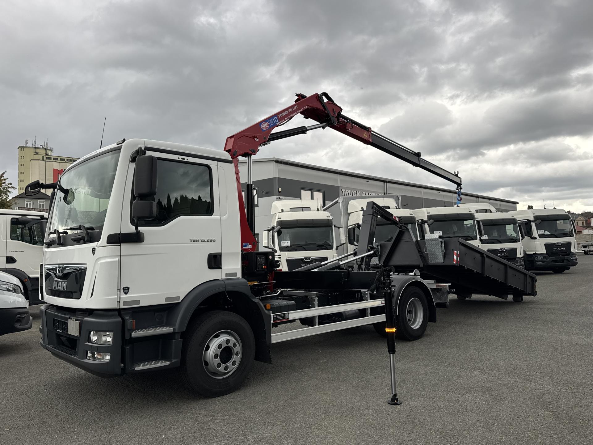 MAN TGM 15.290*15,5T*NOVÝ JEŘÁB+CHARVA