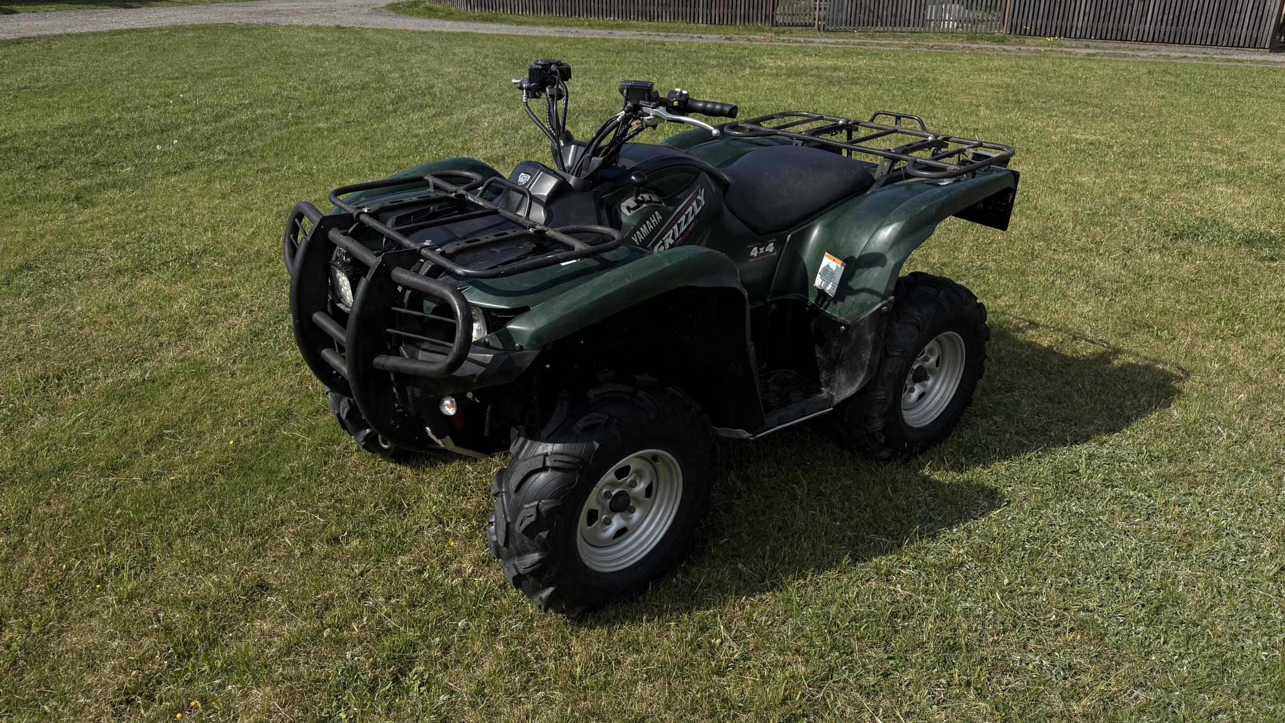 Yamaha Grizzly 700 EPS POSILOVAČ NAVIJÁK ŽLUTÉ RZ