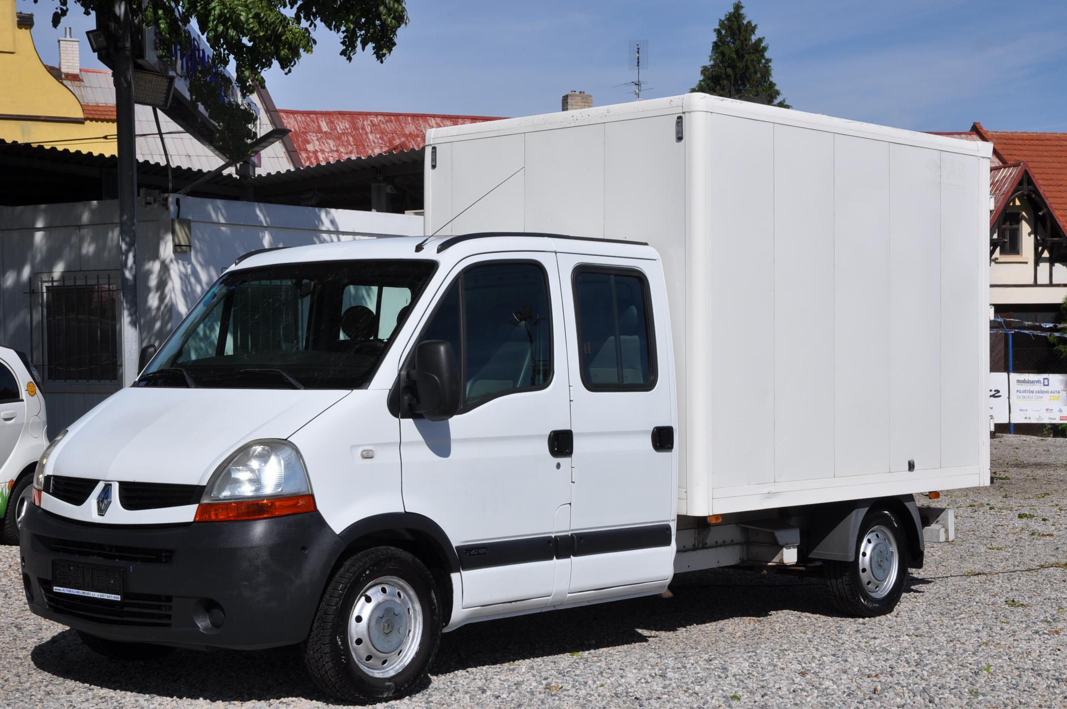 Renault Master 2.5dCi 88kW DOUBLECAB SKŘÍŇ