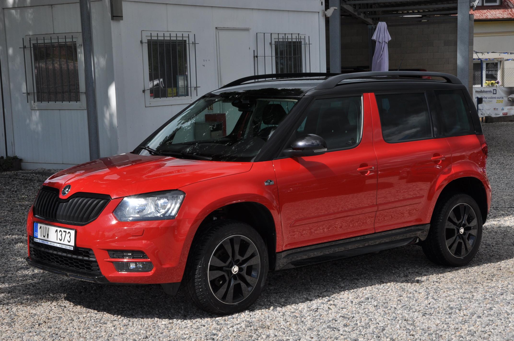 Škoda Yeti 2.0TDi 81kW MONTE-KARLO