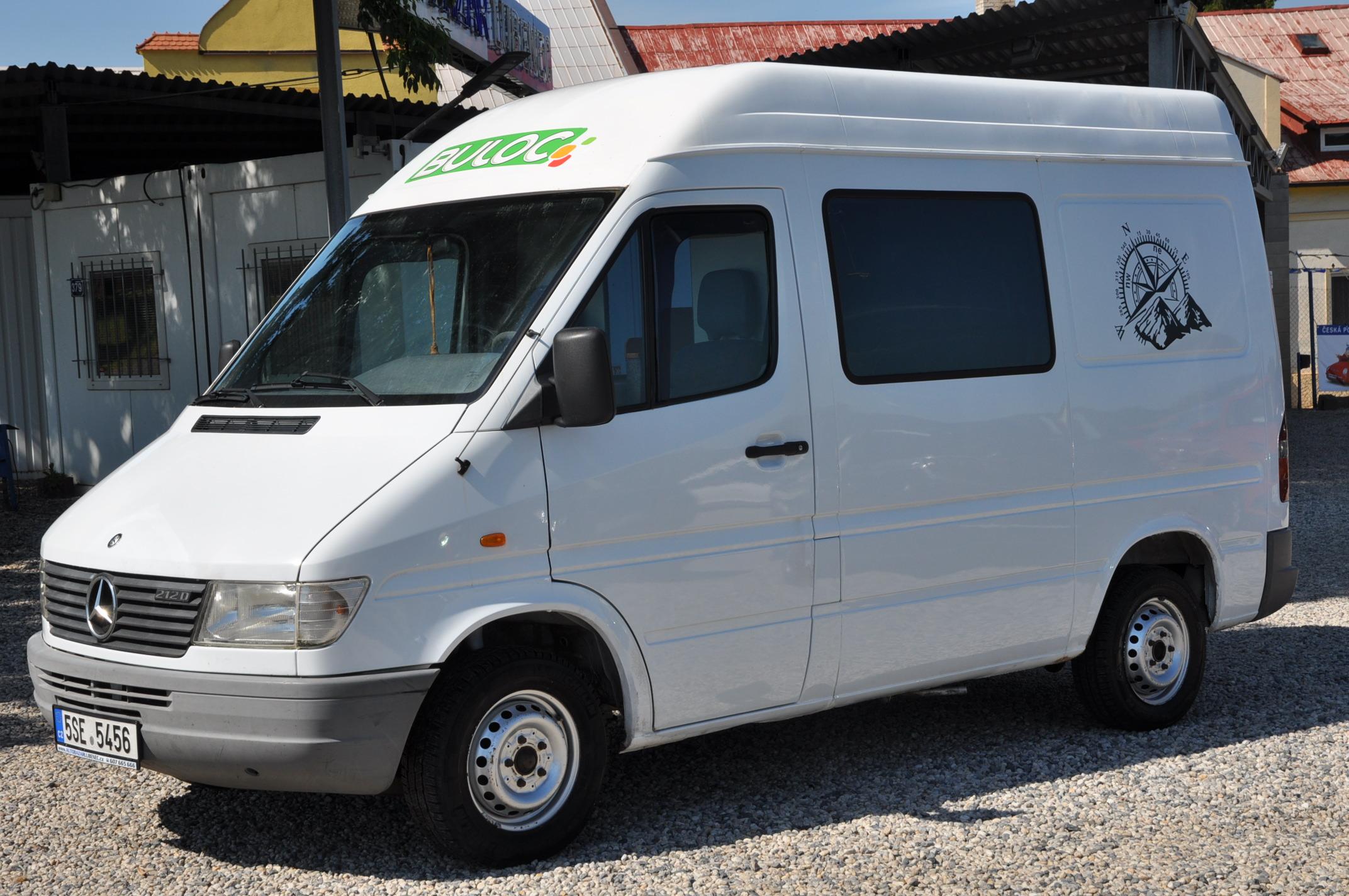 Mercedes-Benz Sprinter 212D 2.9 90kW OBYTNÁ VESTAVBA