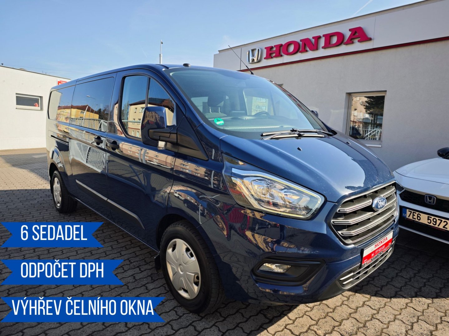 Ford Transit Custom 2.0 TDCi L2H1 96kW 6-míst DPH!