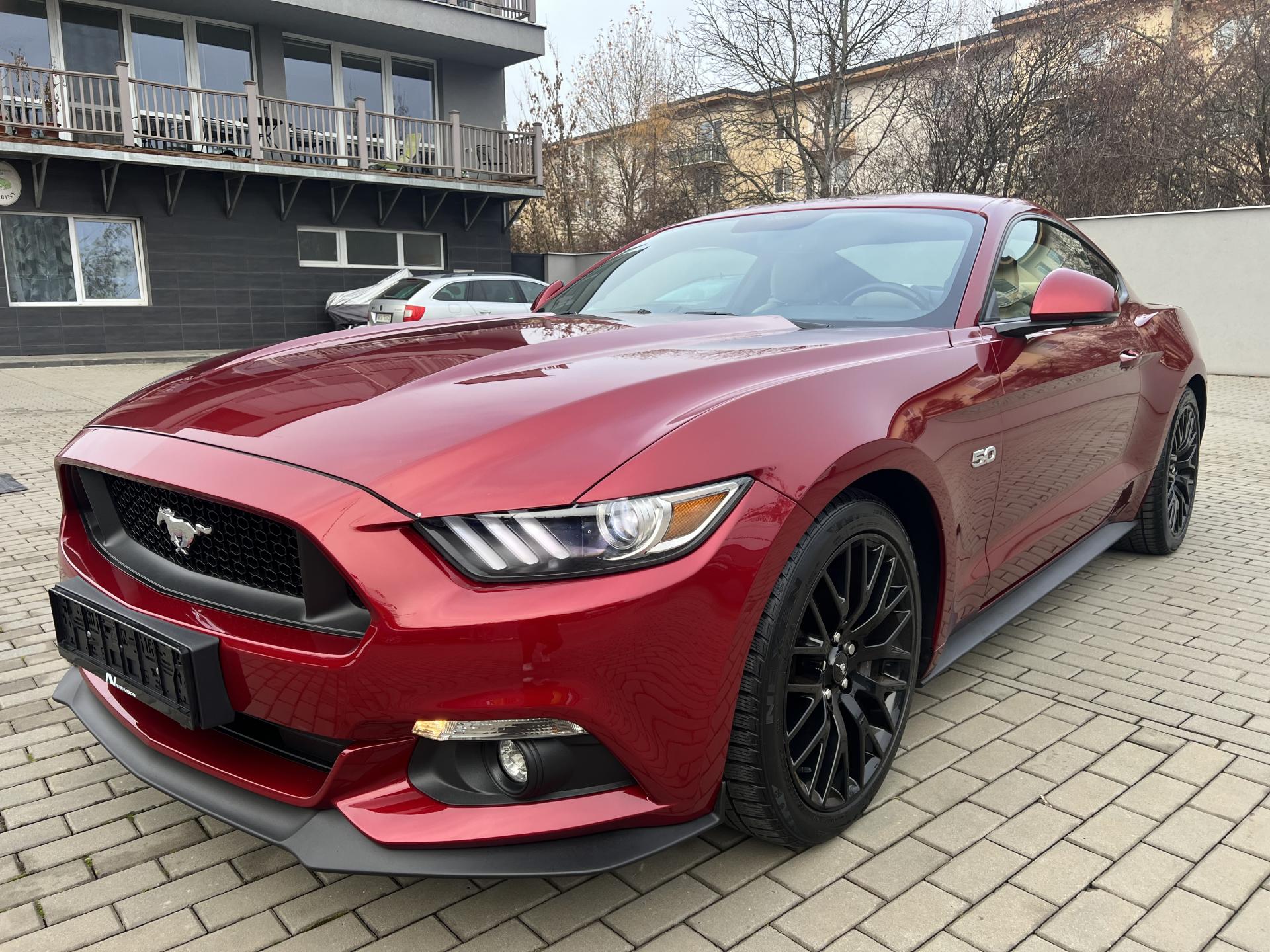 Ford Mustang 5.0 kamera kessy