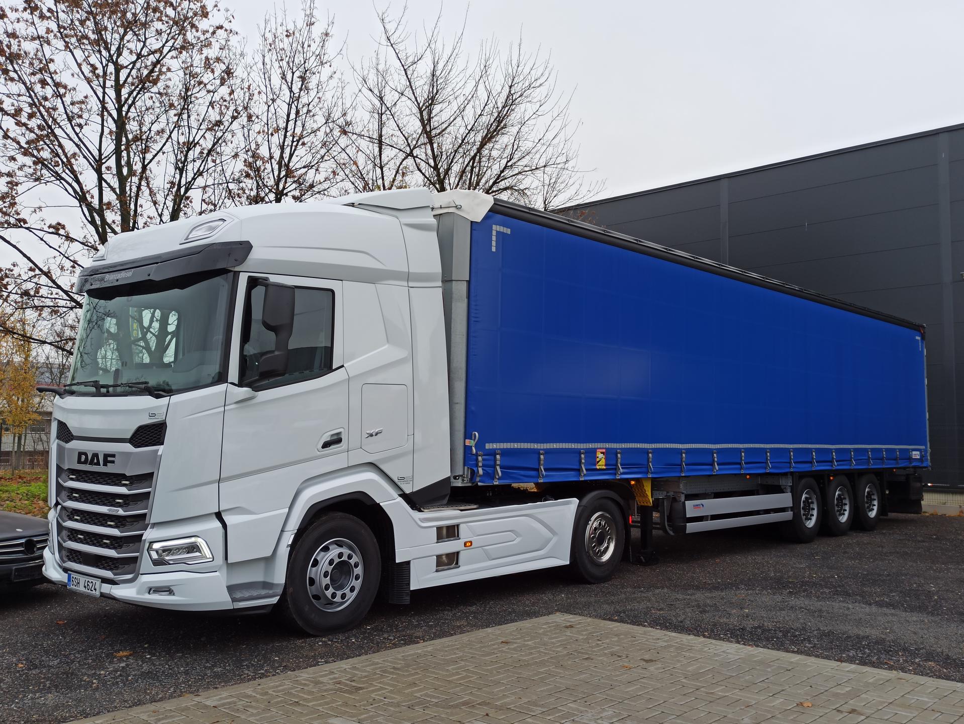 DAF XF XF 480 ADR + NÁVĚS SCHMITZ