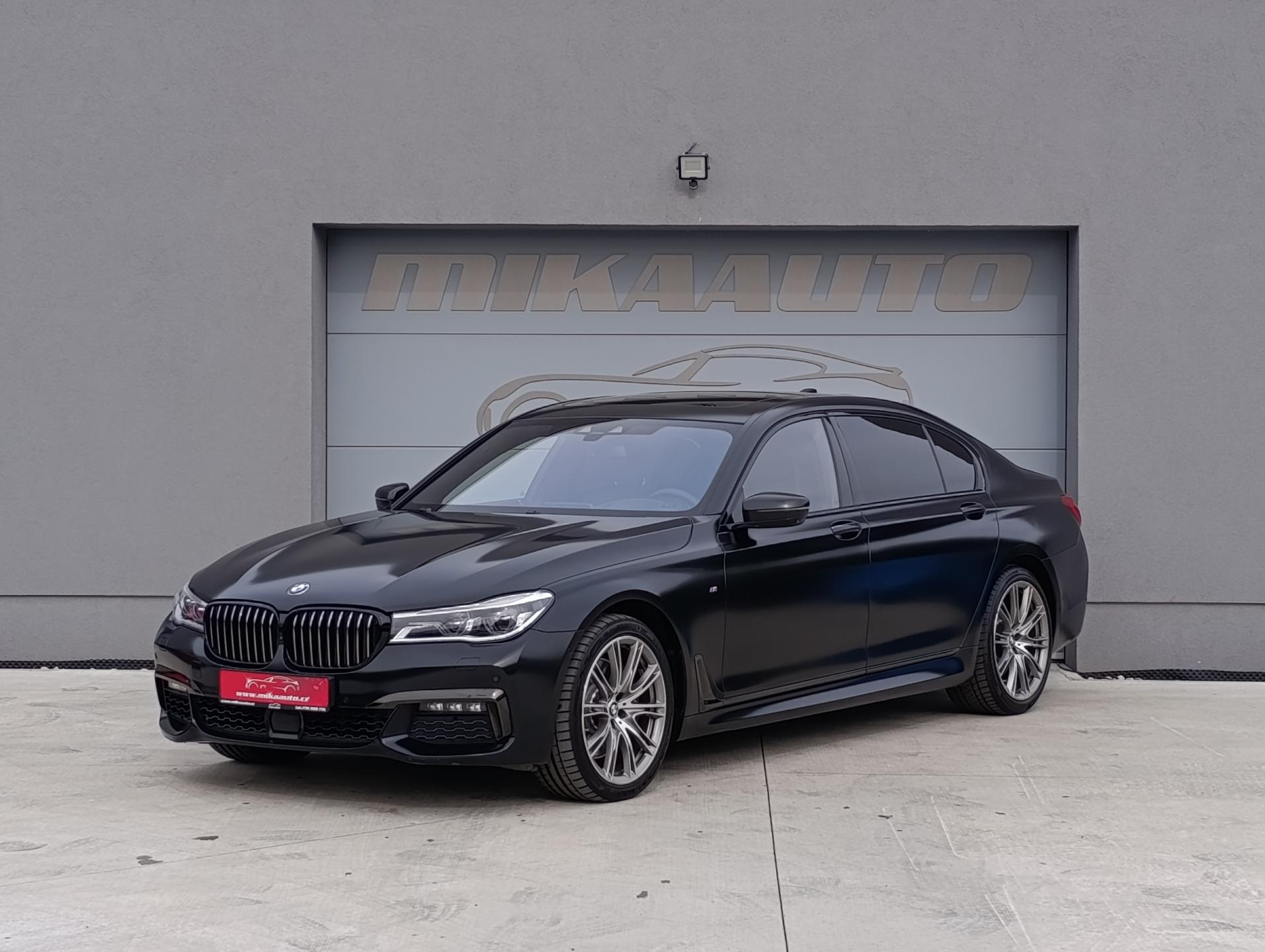 BMW Řada 7 750Ld BLACK FIRE ČR 1.MAJ