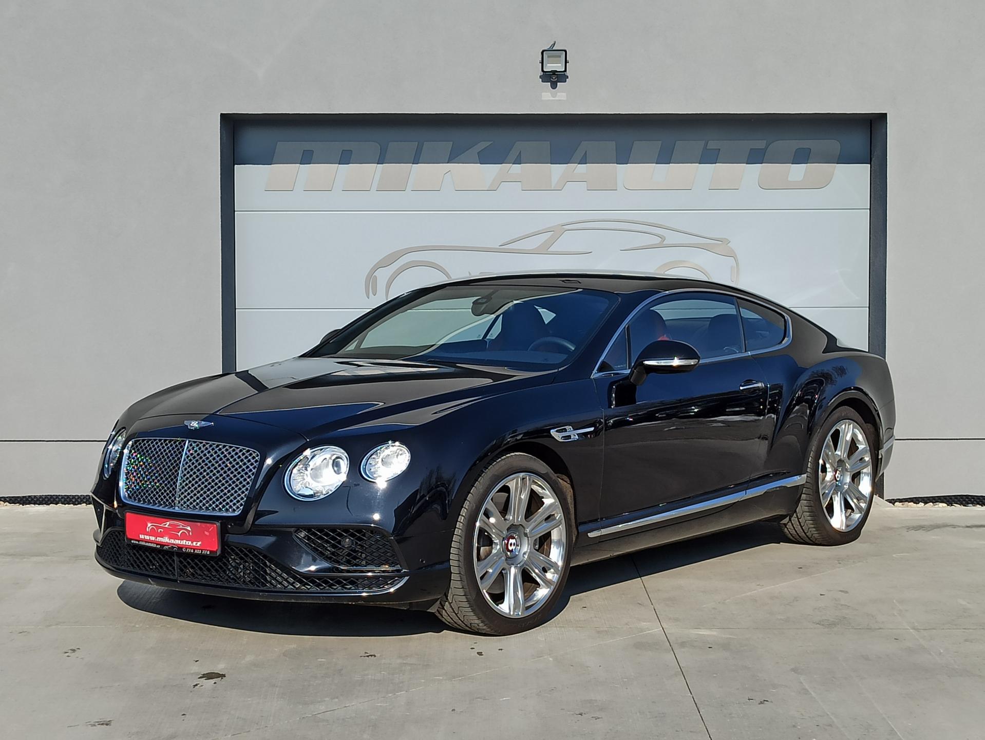 Bentley Continental GT 4.0 V8 373kW ČR, 1.MAJITEL,TOP