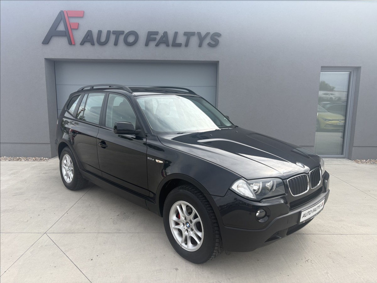 BMW X3 2,0 Č.R servisovano 6MT