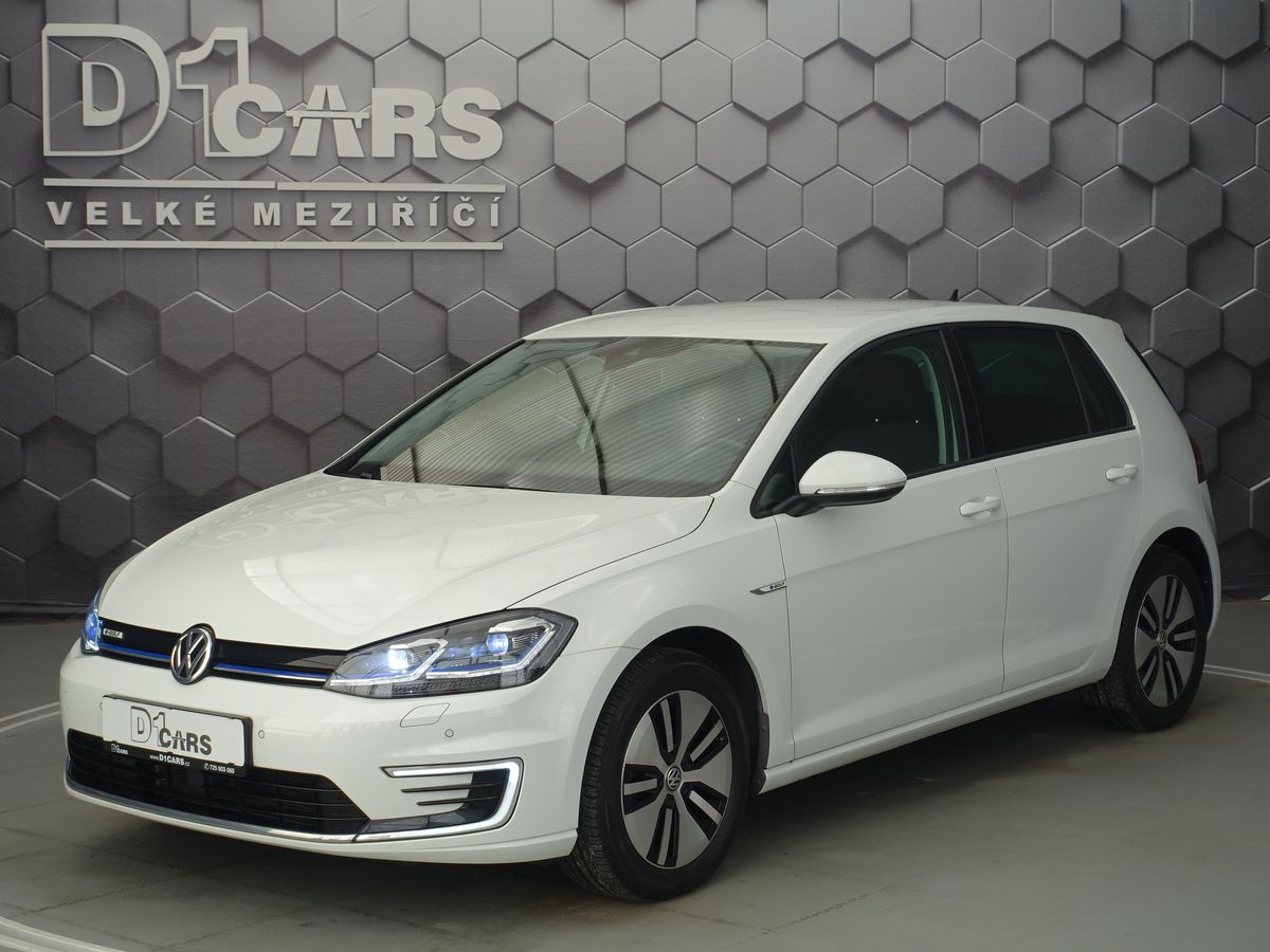 Volkswagen e-Golf SoH 95,4 %, tepelné čerpadlo