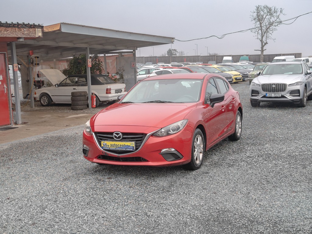 Mazda 3 1.5i 74KW – ČR 18.12.2013