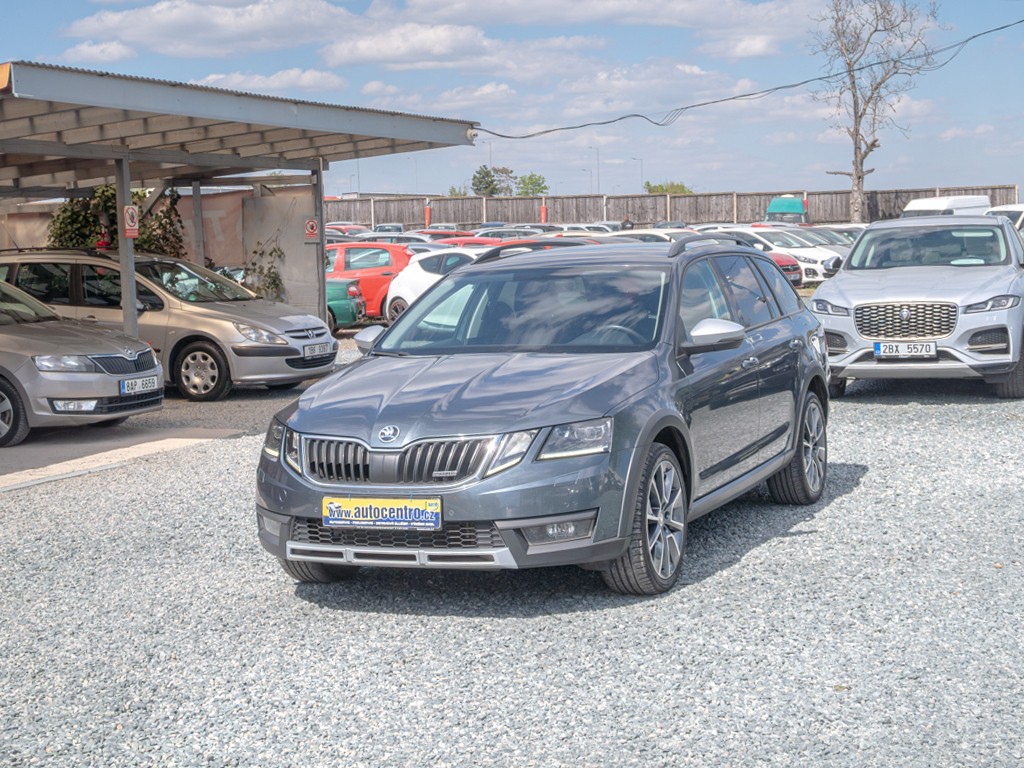Škoda Octavia ČR 2.0TDI 135KW SCOUT