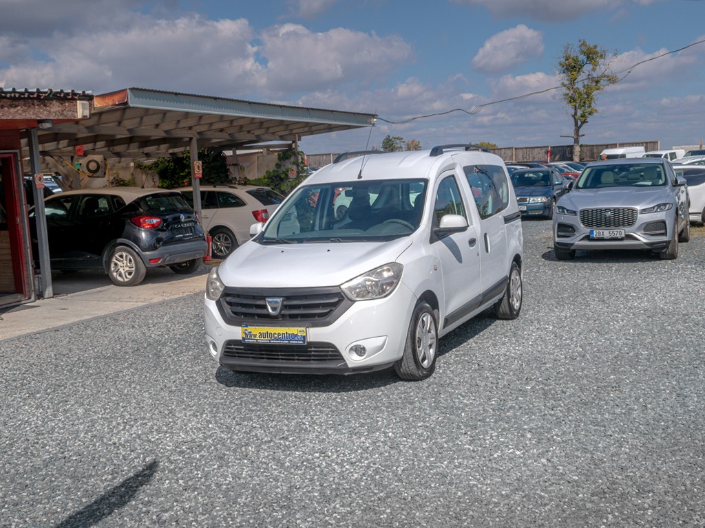 Dacia Dokker ČR 1.6i ROZVODY – 1 MAJITEL
