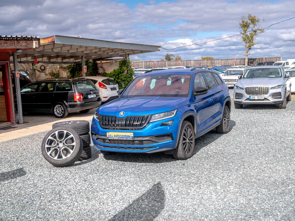 Škoda Kodiaq ČR 2.0BiTDI 176KW – MODRÉ RS