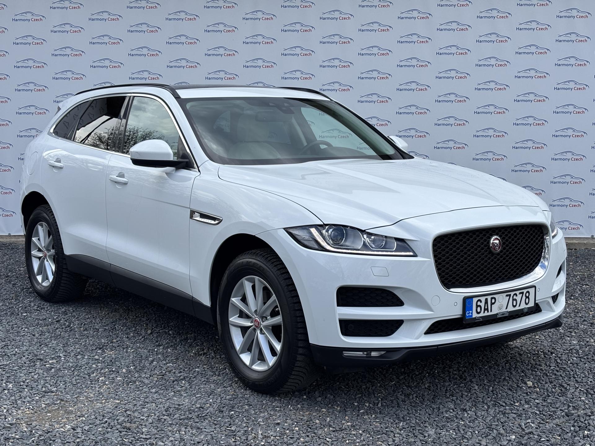 Jaguar F-Pace 2.0 AWD, 132kW,1.majitel, DPH
