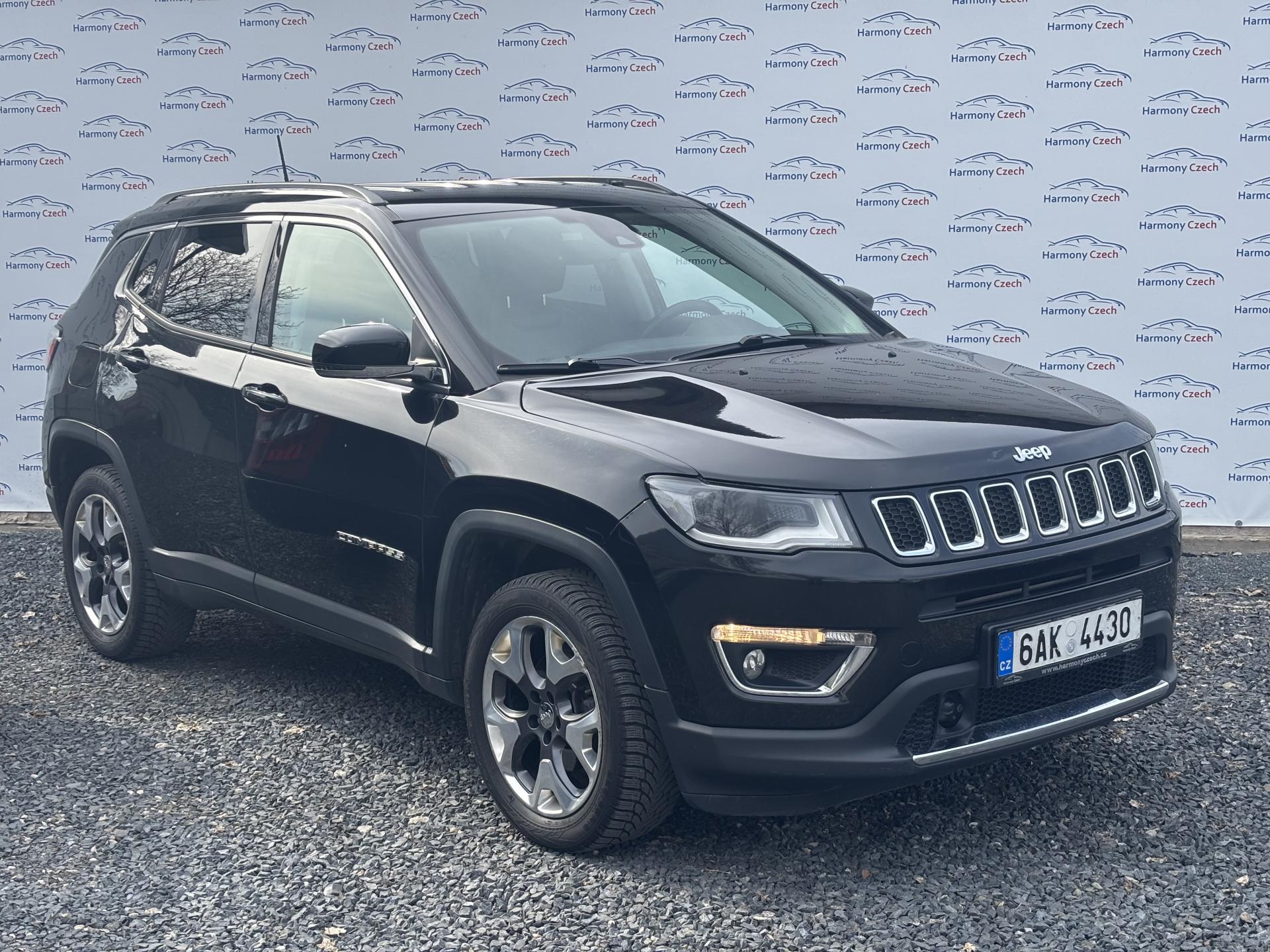 Jeep Compass 2.0 M-JET, 103kW, ČR, 1majitel