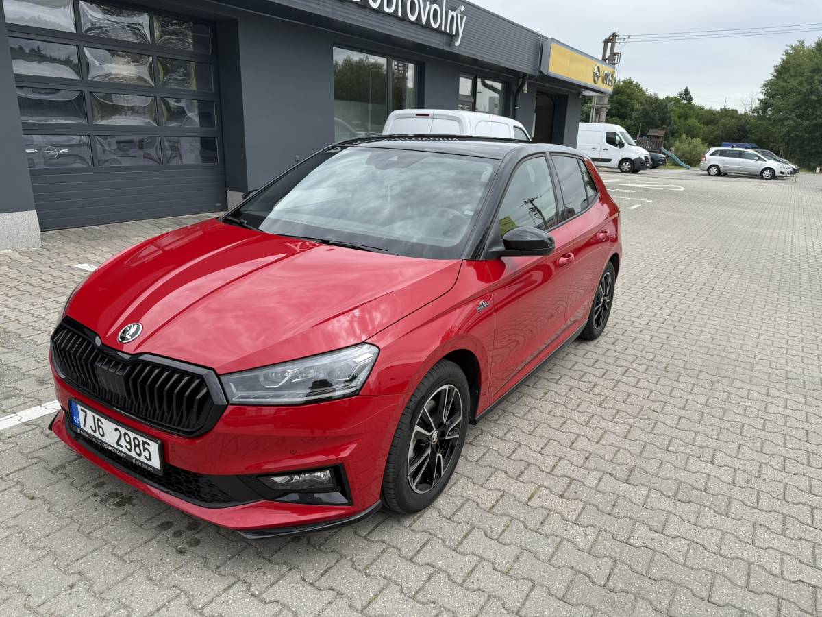 Škoda Fabia Monte Carlo 1,0TSI/85 kW DSG/P