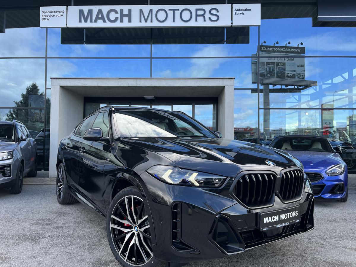 BMW X6 30xd Ventilace Tažné Harman