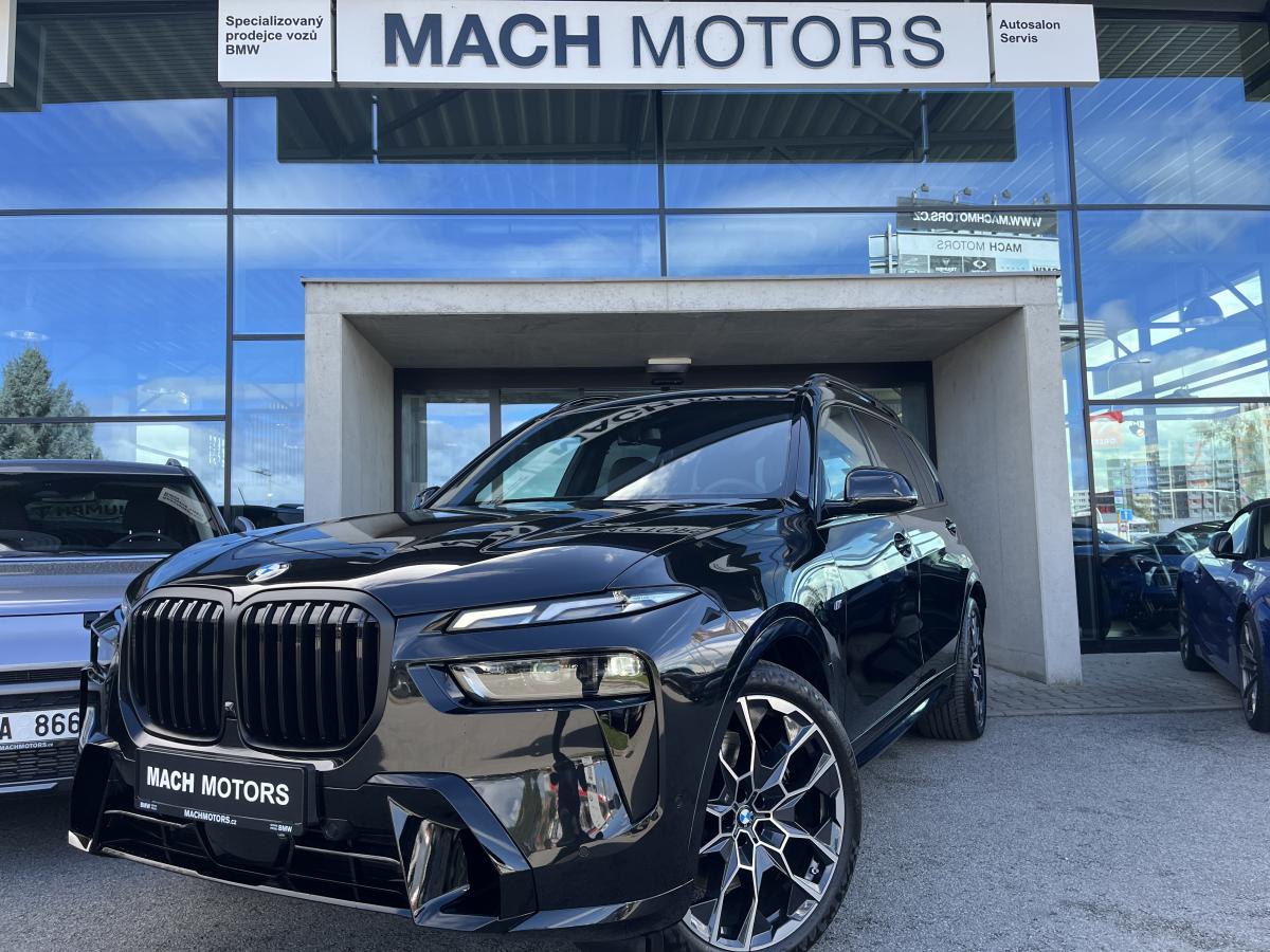 BMW X7 40d,El.tažné,Natáčecí náprava