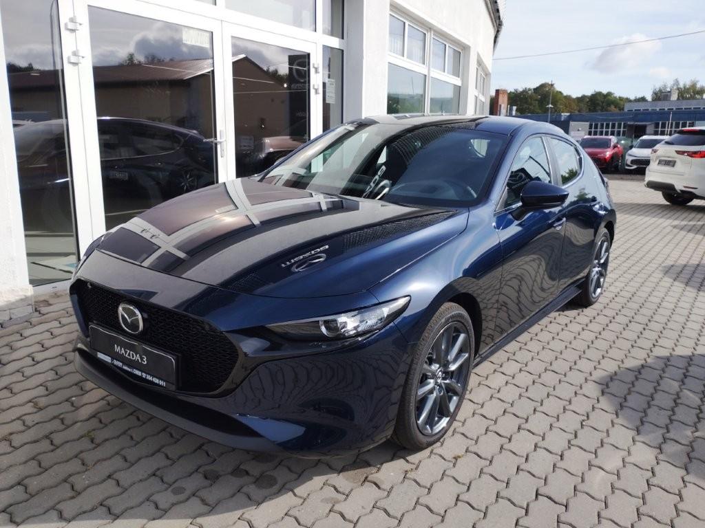 Mazda 3 2,5 140 PS, Center-line