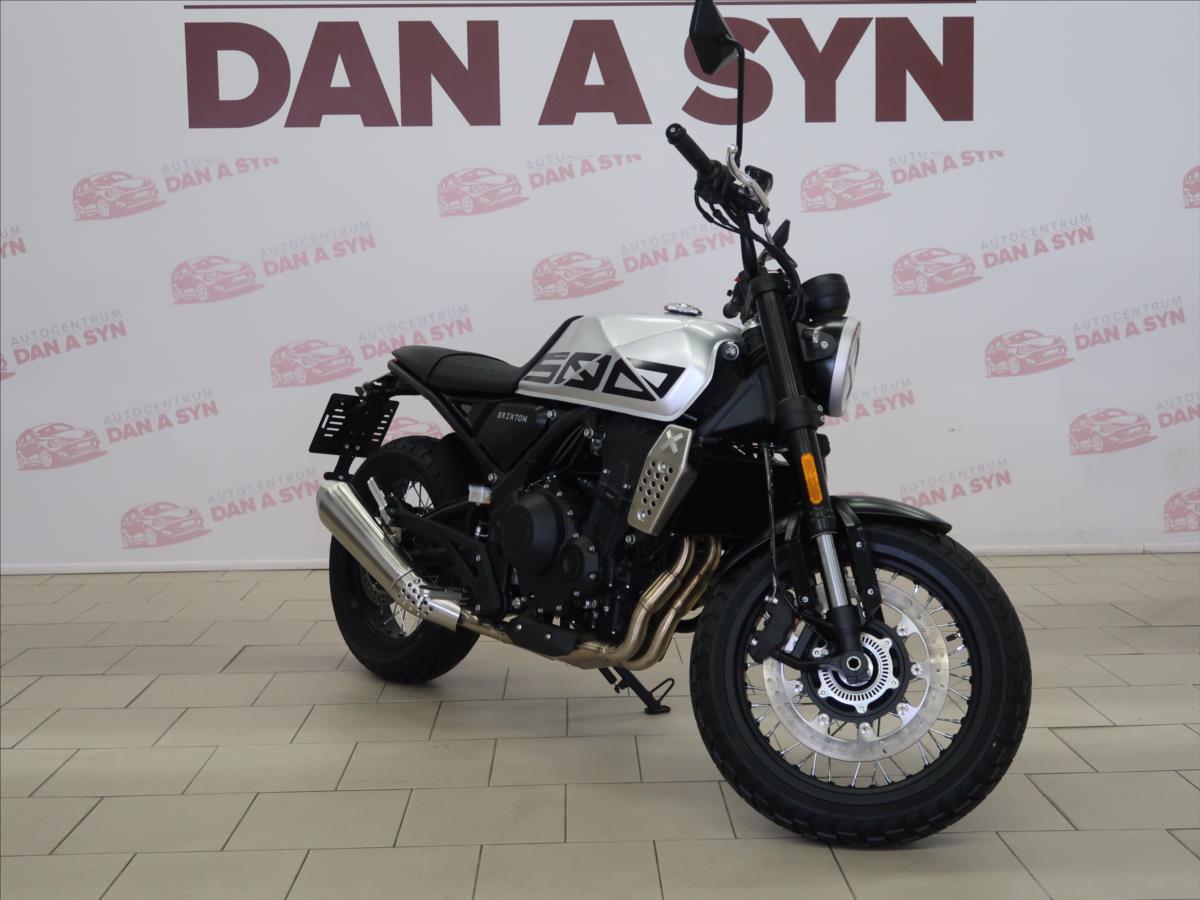 Brixton CROSSFIRE 500 X ABS Bullet Sil