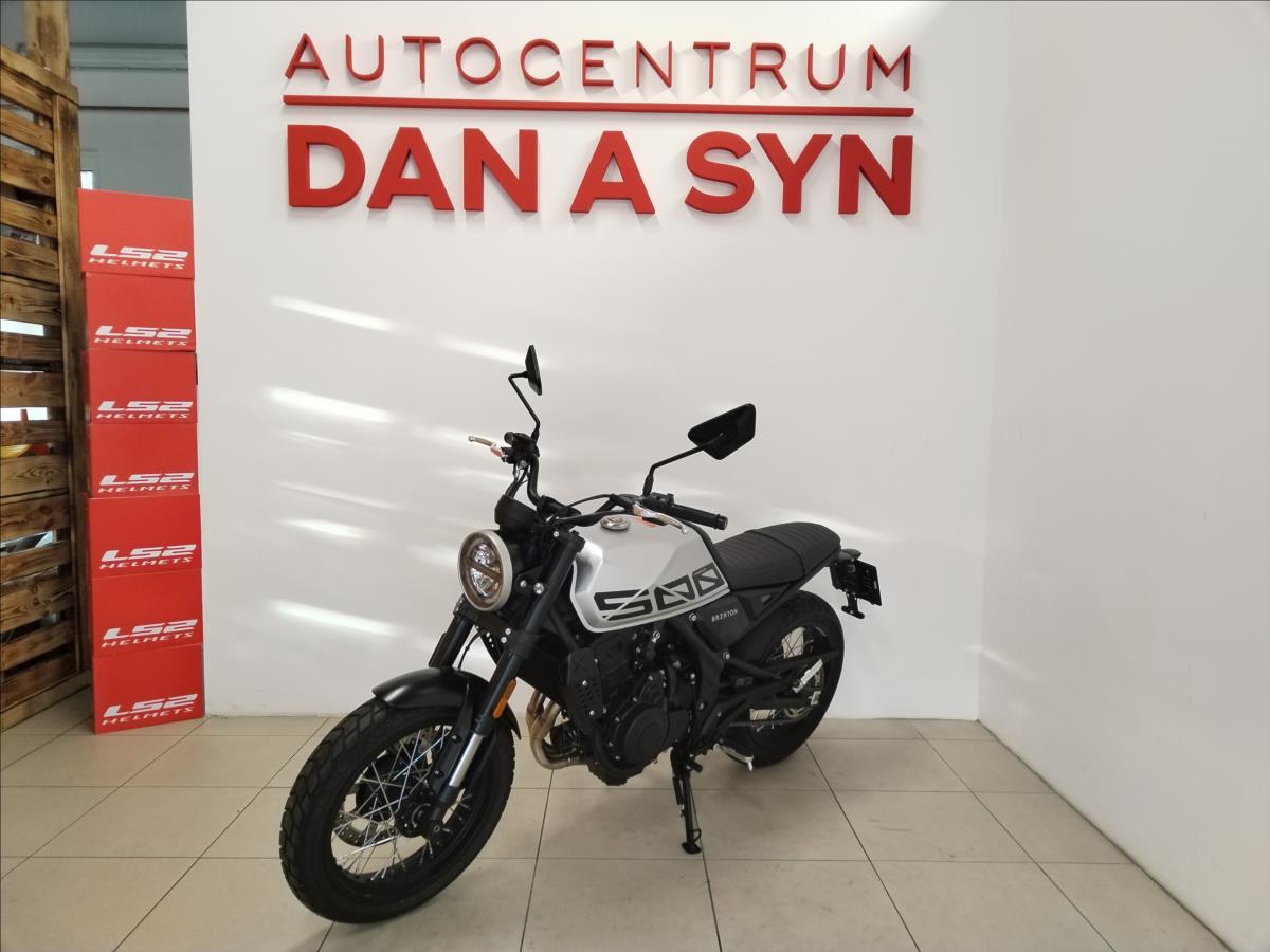 Brixton CROSSFIRE 500 X Bullet Silver