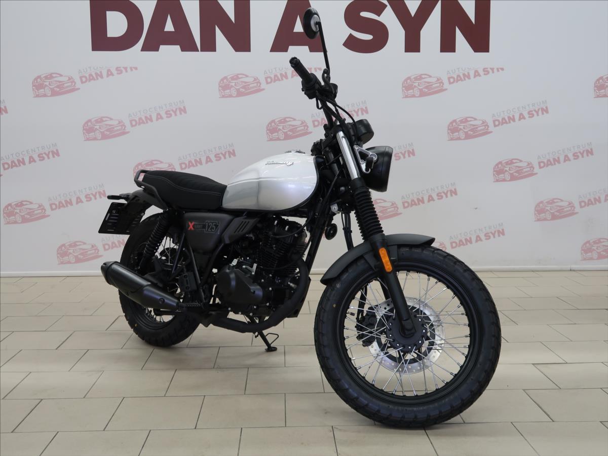 Keeway X-LIGHT 125 - BÍLÁ - EURO 5