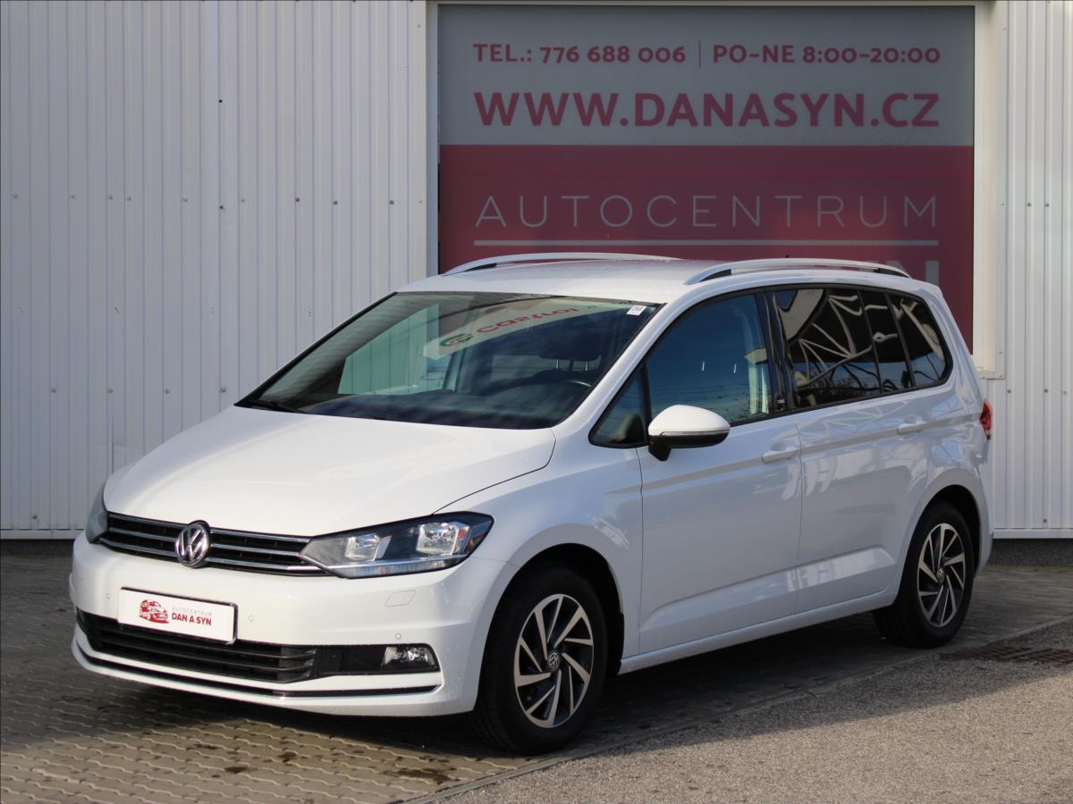 Volkswagen Touran 1,4 TSI 110 KW Sound 1.majitel