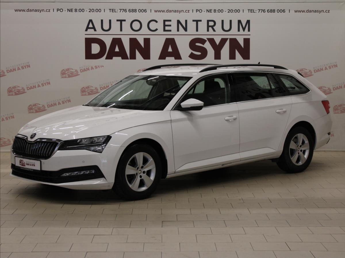 Škoda Superb 2,0 TDI DSG LED 1.majitel